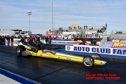 AA/FD - Tyler Hilton - 'Great Expectations III' 
(near lane) vs Pete Wittenberg - 'KMA Circuit Breaker' (far lane)